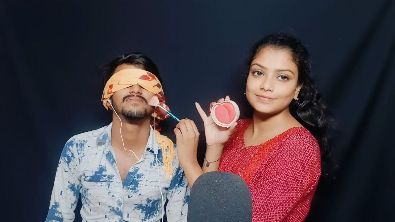 ASMR guess the trigger with my friend ( Frist And Aggressive)