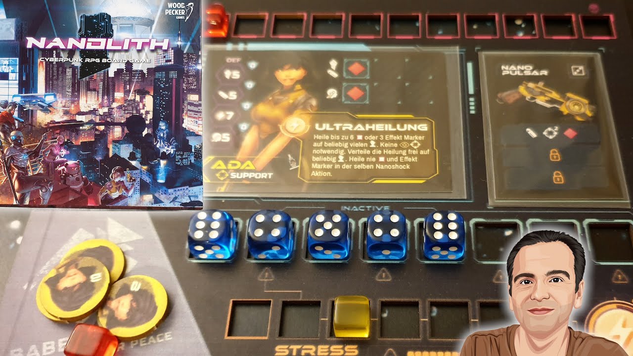 Nanolith - Ein Mix aus Gloomhaven & Exit? Prototyp des Brettspiels im Test (Kickstarter)