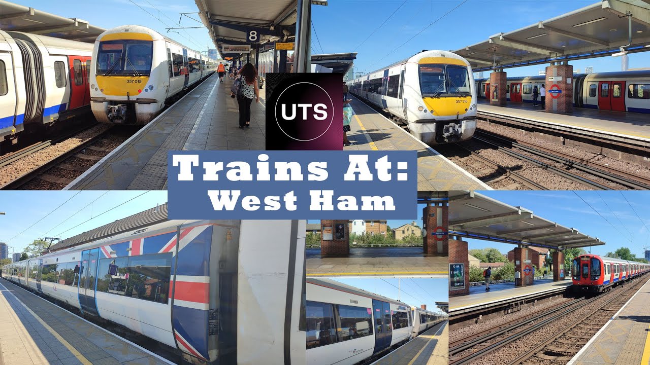 Subsurface And C2C Trains At West Ham (10/08/22)
