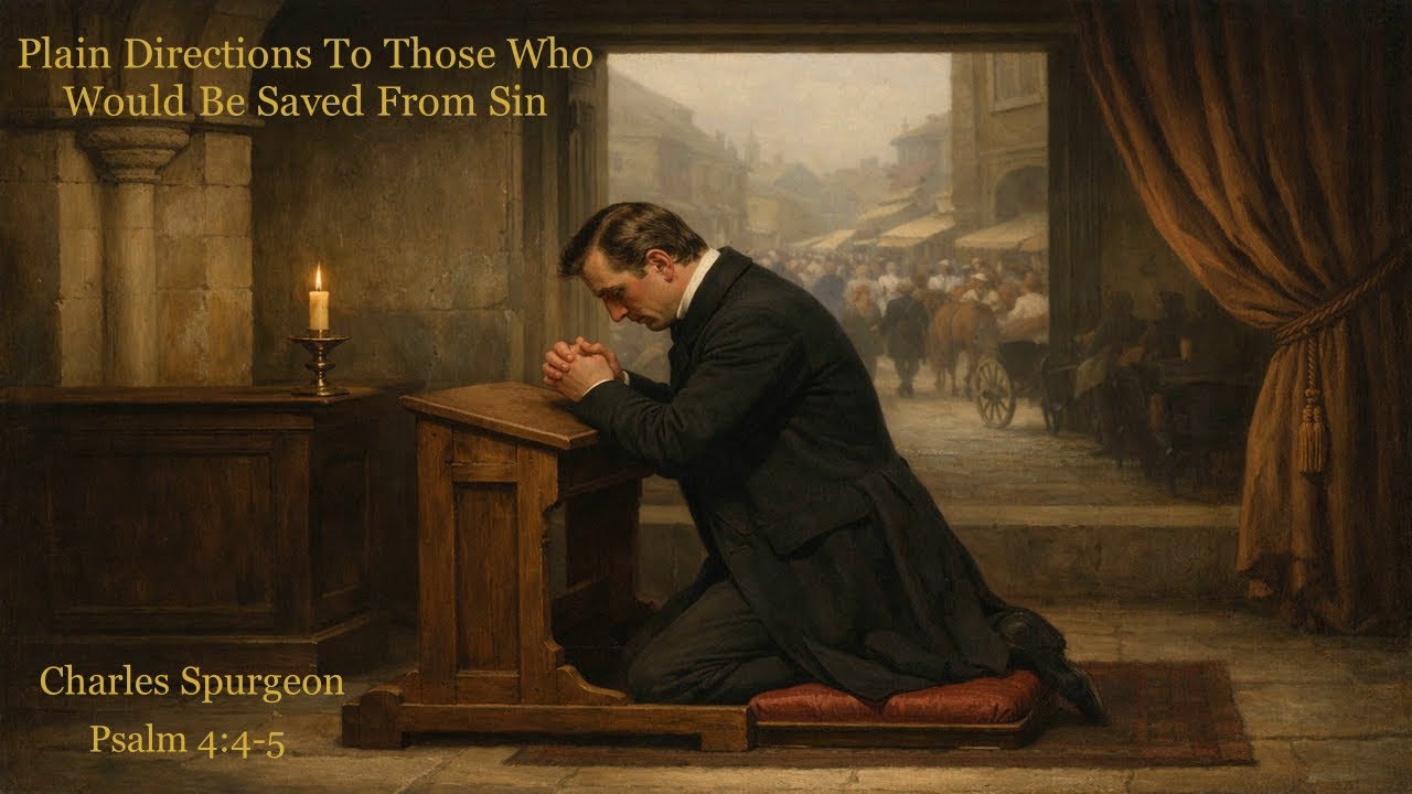 Plain Directions To Those Who Would Be Saved From Sin | Psalm 4:4–5 | Charles Spurgeon | Out of Sin