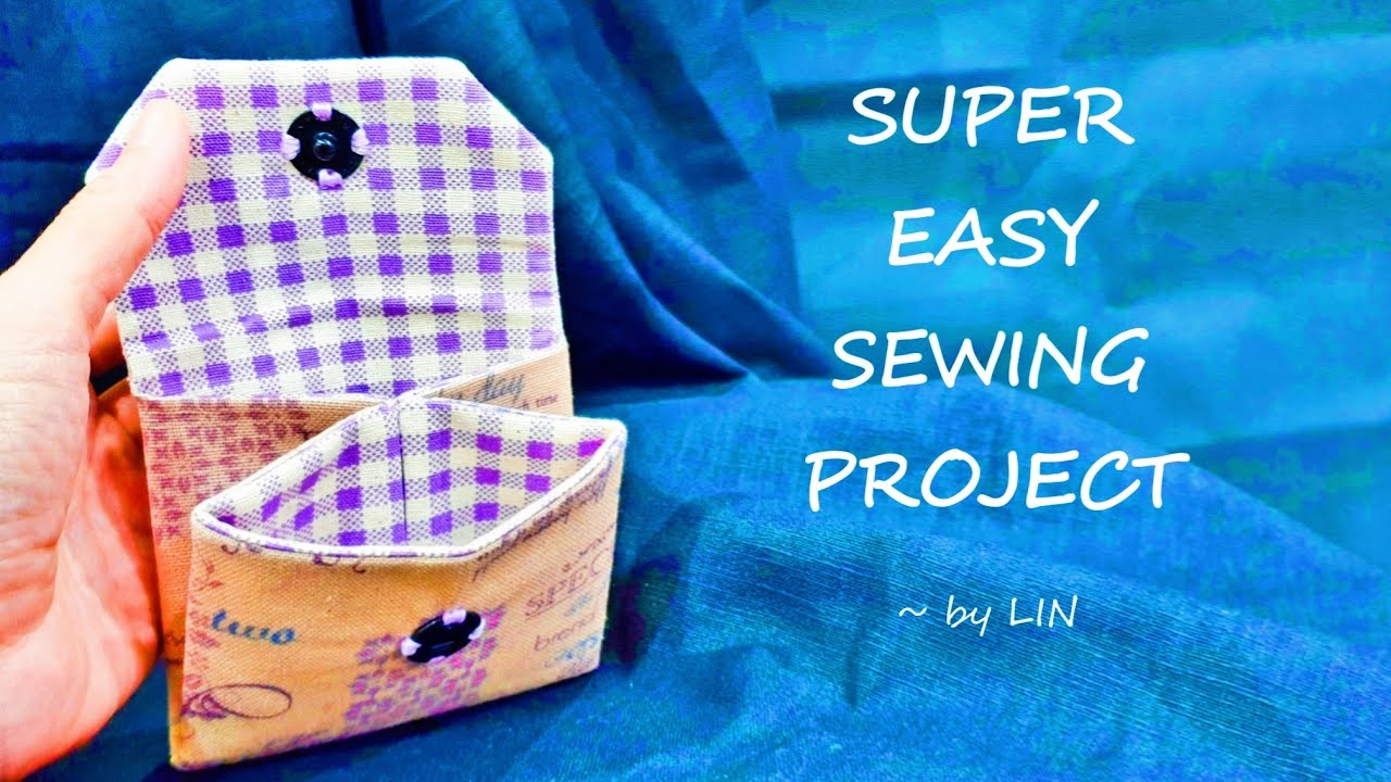 Super Easy Sewing Project ‖ Mini Purse Tutorial 