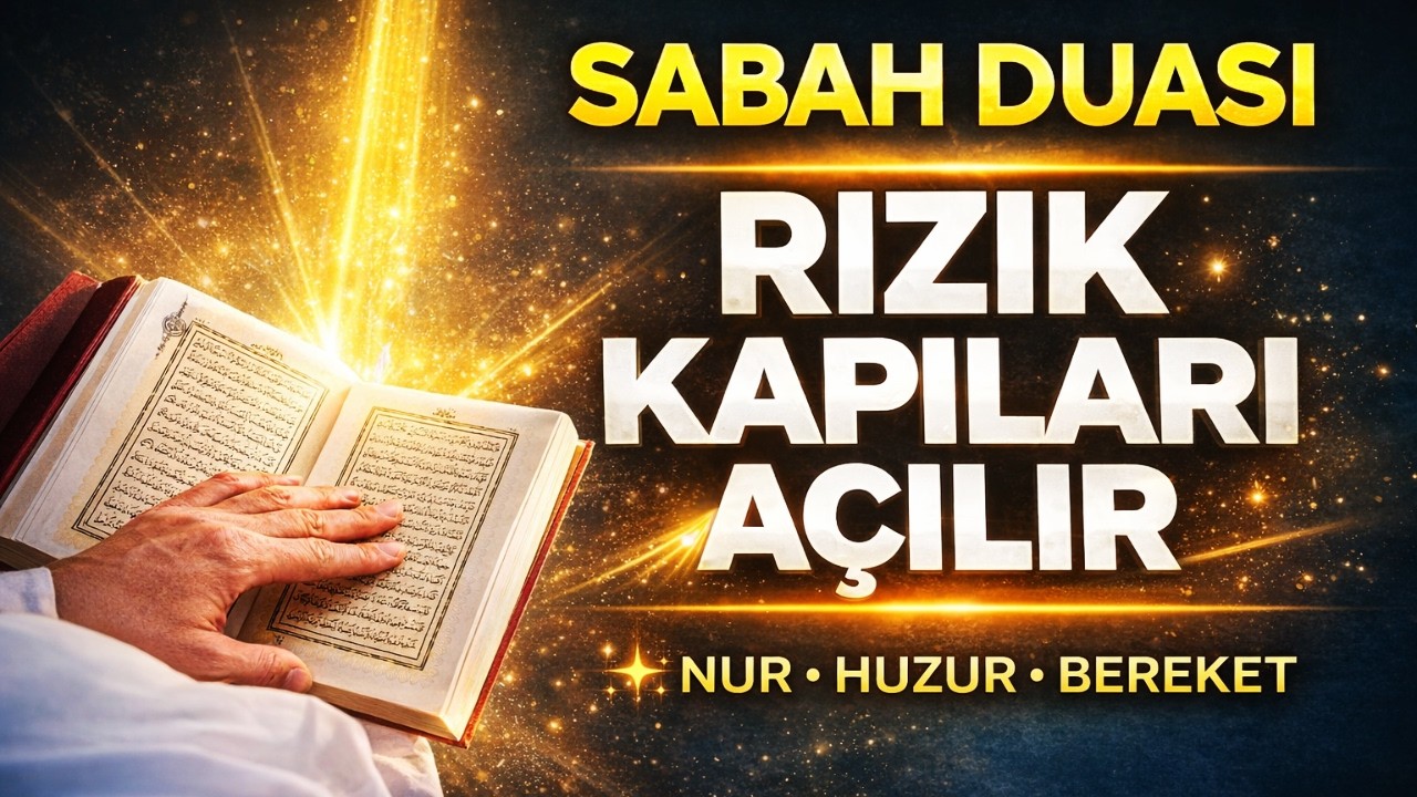 Kim Bu Sabah Duasını Her Gün Dinlerse, İNŞALLAH Bereket Bulur, Rızık Kapıları Açılır (Sabah Duası)