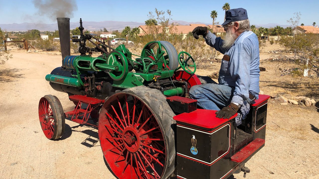 Half Scale 65 hp Case Steam Tractor