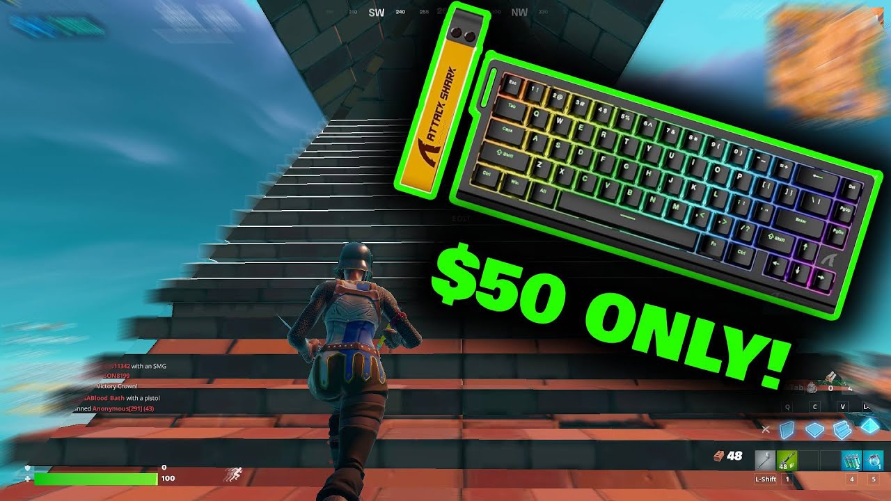This $50 Fake Wooting Keyboard Shocked Me…(attack shark x68 he)