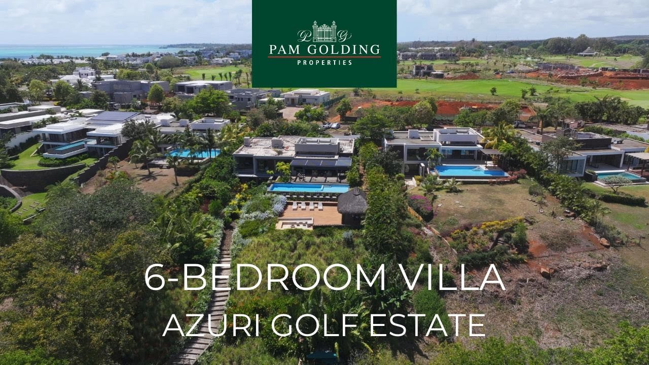 Exceptional 6-bedroom Villa for Sale at Azuri Golf Estate