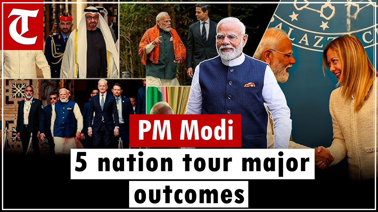 PM Modi&rsquo;s Historic 5-Nation Tour Delivers Major Outcomes on Energy Security and Defence Pacts