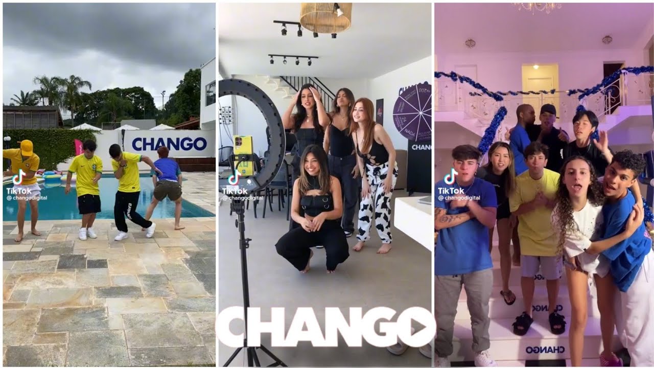 30 MINUTOS de TIK TOKS da CASA CHANGO| MASCHUP BR