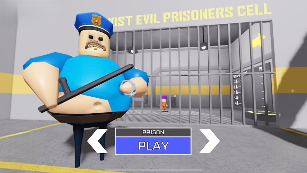 Barry’s Prison Run! 🚔 | Roblox Obby Walkthrough (No Death 4K)