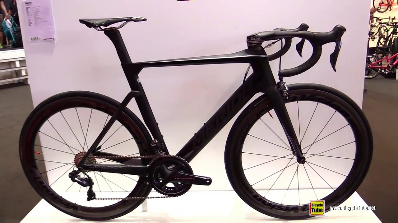 2018 Merida Reacto 8000 e-Road Bike - Walkaround - 2017 Eurobike