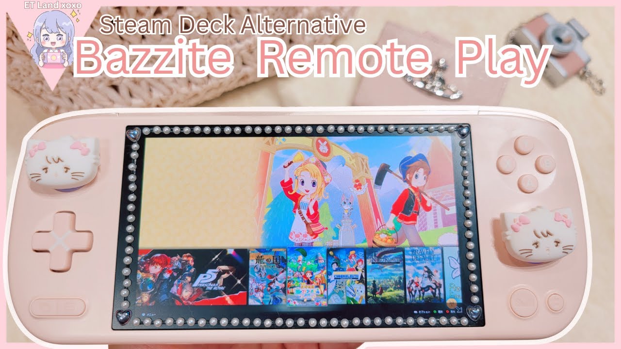 Steam machine? Steam Deck Alternative: Bazzite (steamOS) & Ayaneo Pocket Air remote play showcase