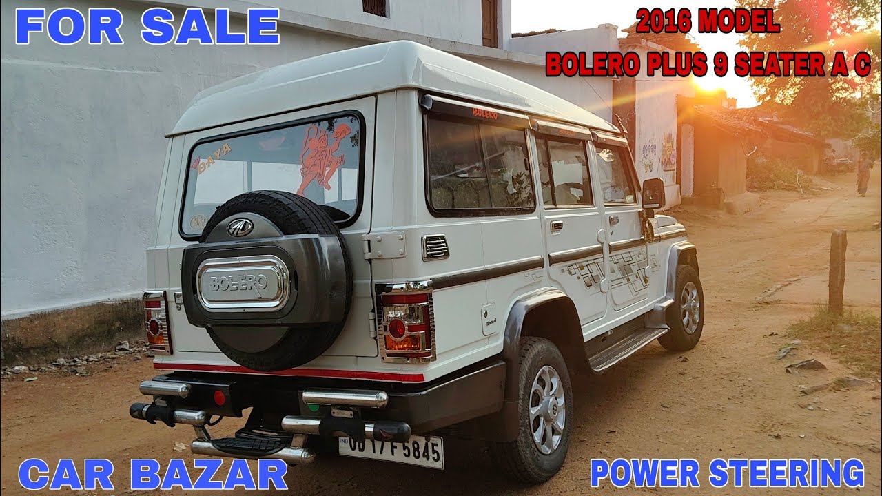 Bolero plus 9 seater A C power steering for sale contact soon