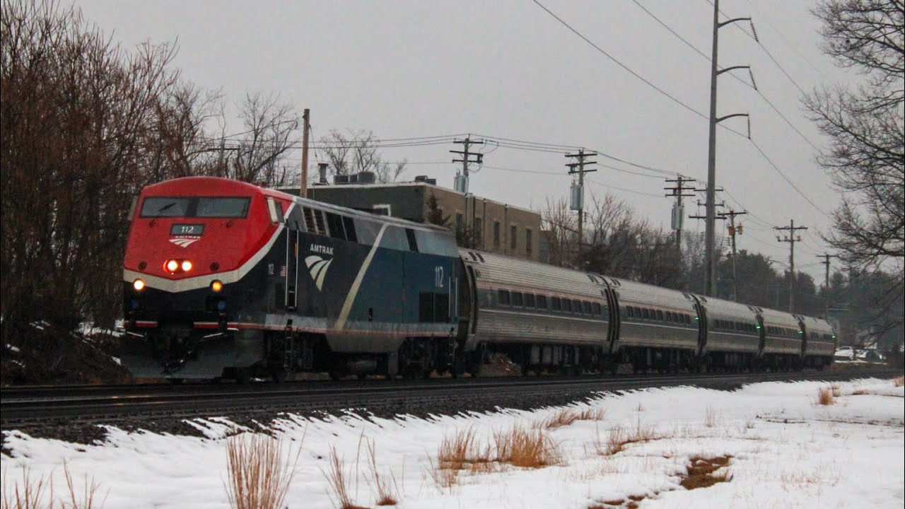 Railfanning north haven/wallingford (2/18/26)