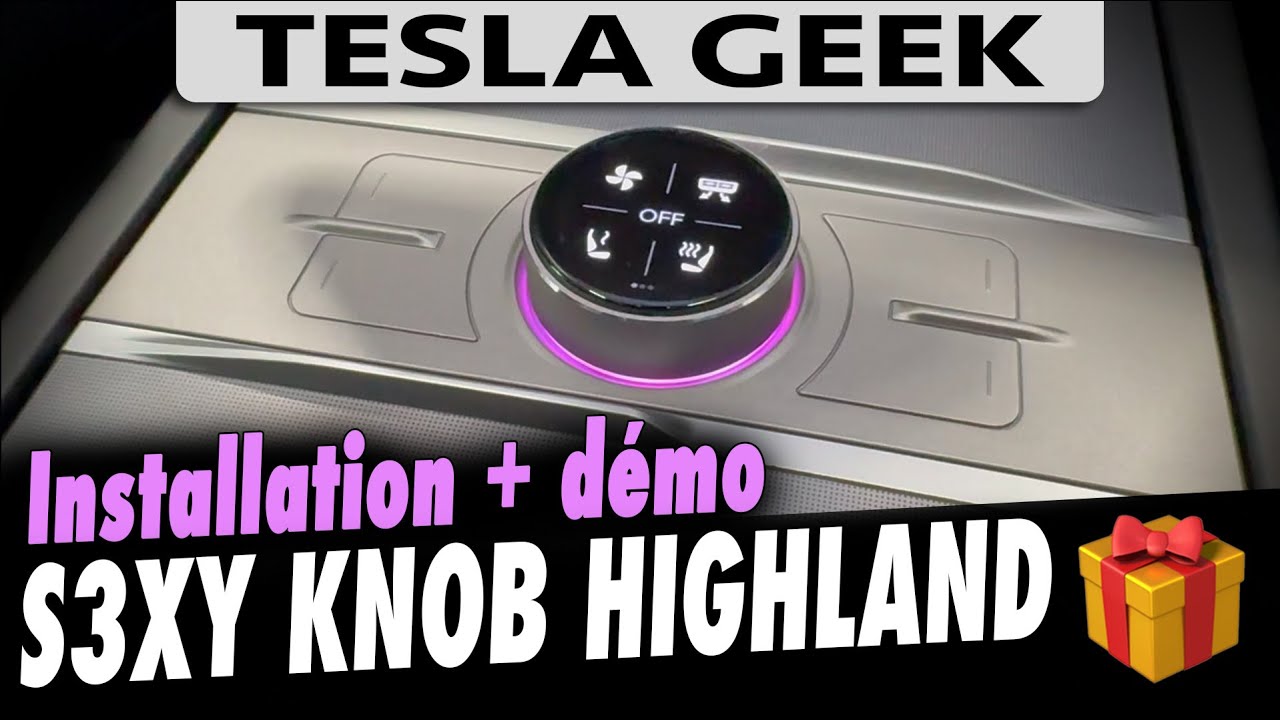 J’offre un S3XY KNOB pour TM3 Highland à un abonné : installation, réglage, démonstration