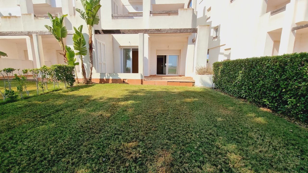 Ground Floor Corner 2 Bed apartment Frontline Golf only 58,000€ ! TZ10072