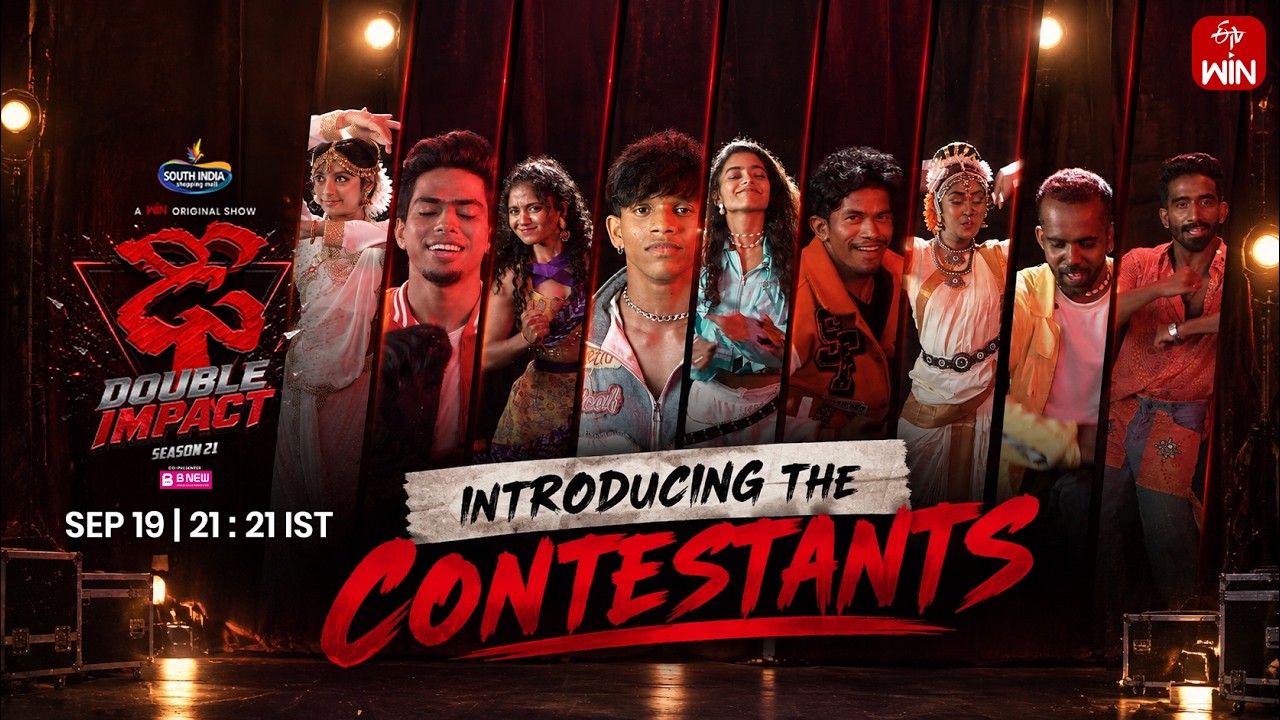 Dhee 21 &ndash; Double Impact | Introducing the Contestants | A WIN Original Show | From Sept 19