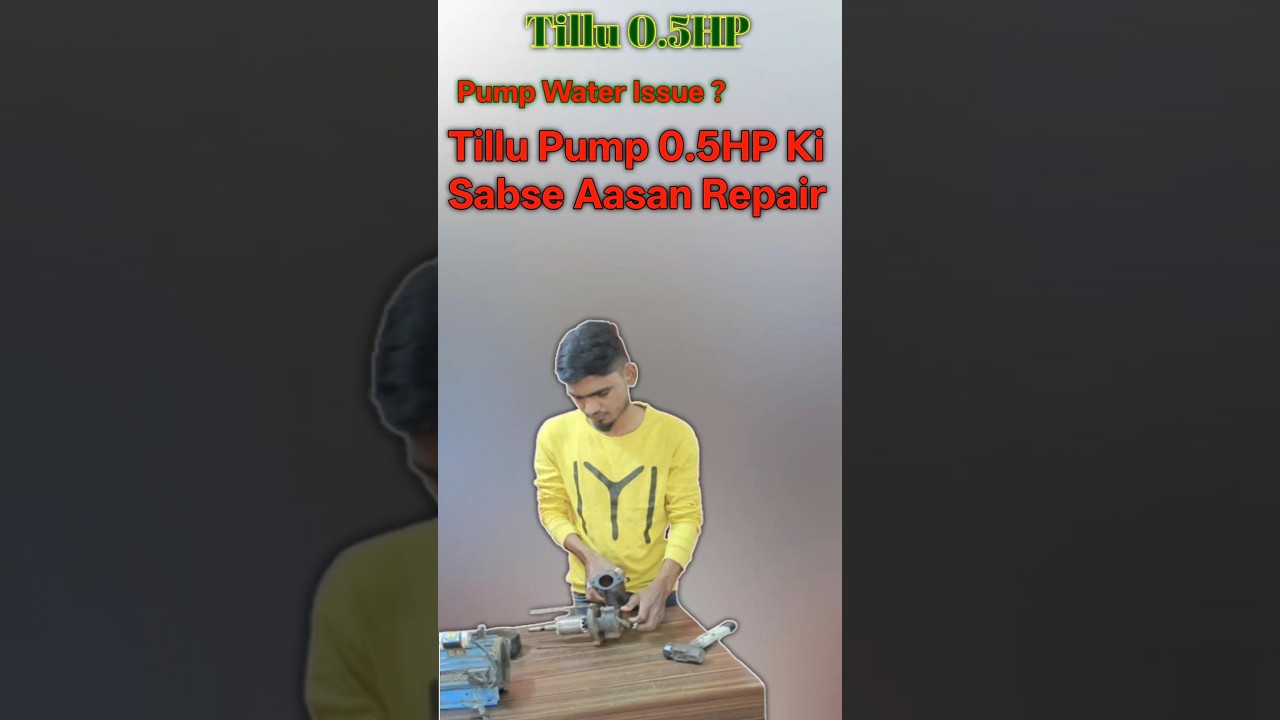 0.5 Motor Pump Ripearing| Pump Water Seal Setting kaise kare| 