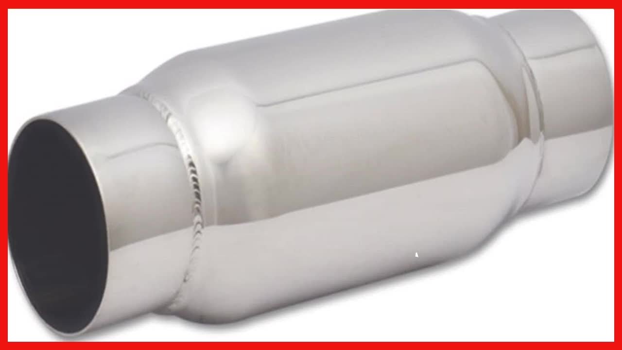 Refine Exhaust Tone And Performance With Vibrant Bottle Style Resonator 3 Inch