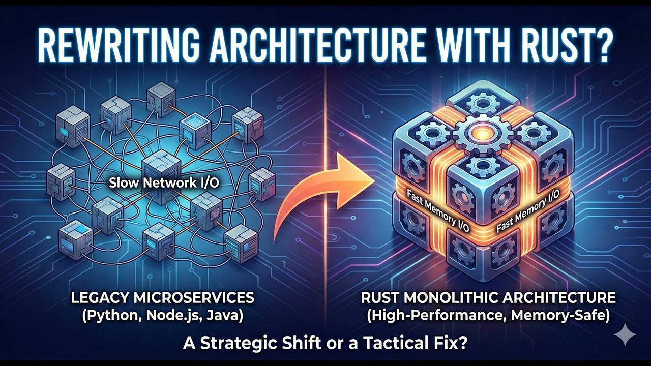 The Rewrite Trap Microservices, Monoliths, and the Strategic Role of Rust & Go