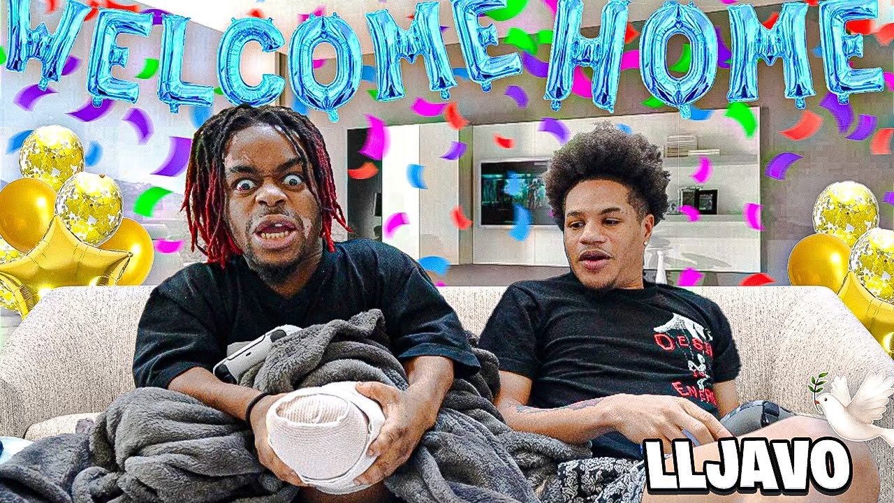 LIL RICH IS FINALLY OUT THE HOSPITAL!! #DoIt4Javo🕊️❤️
