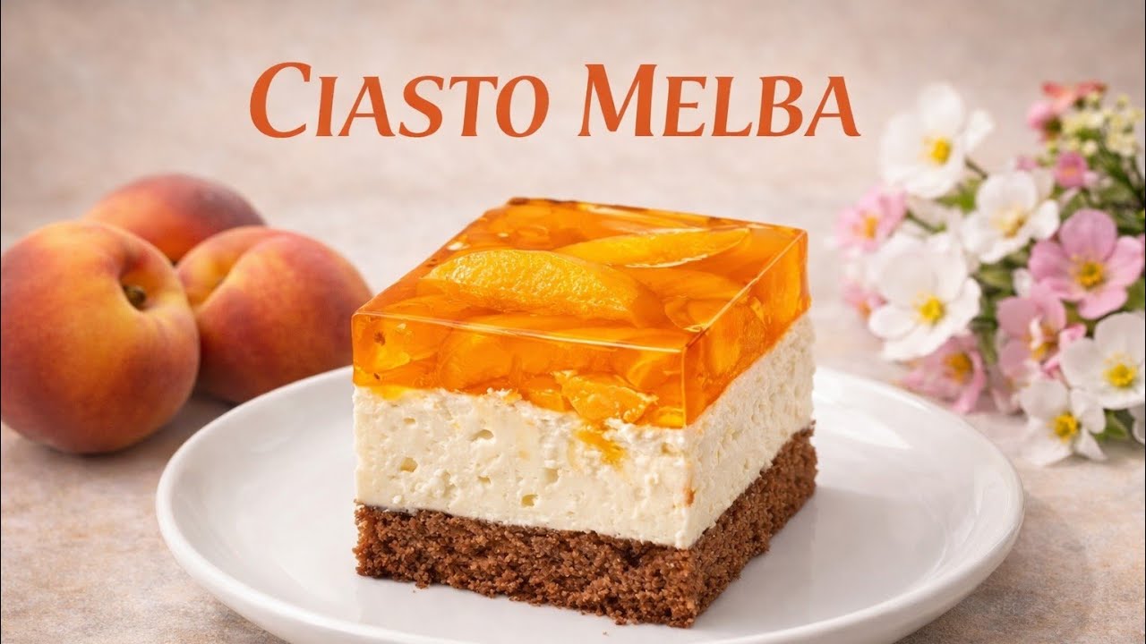 PRZEPIS NA IDEALNE CIASTO NA PRZYJĘCIA I INNE OKAZJE - MELBA