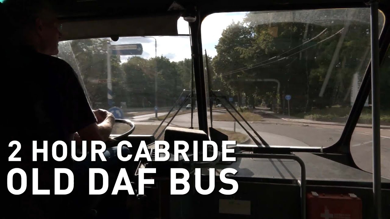 Volgende Halte Extra: 2 uur meerijden met een DAF Den Oudsten MB200 | cabride old bus