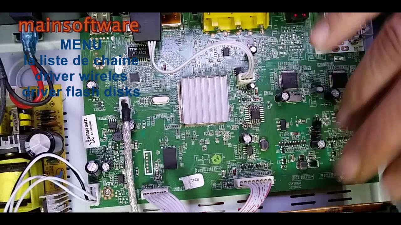 STARSAT SR 8800HD BOOT_carte mère: GS4201GD