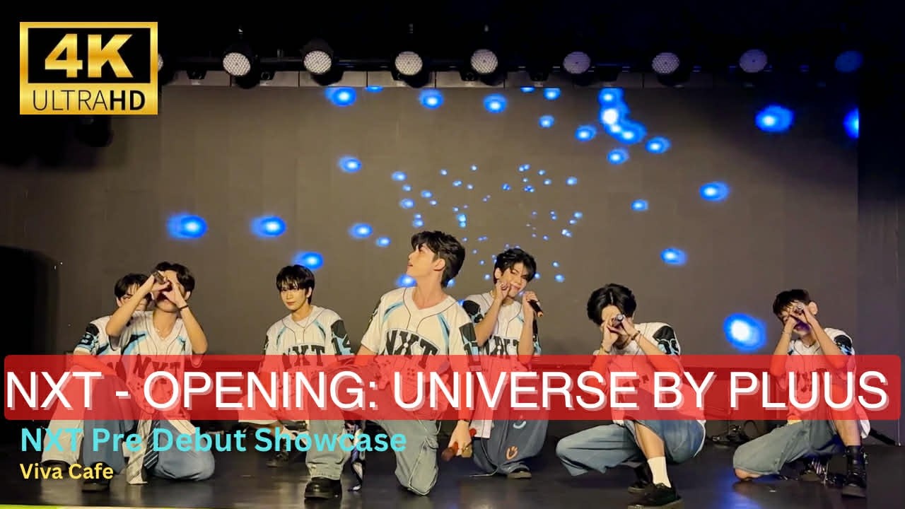 NXT - ‘Opening: Universe by PLUUS' Performance at NXT Pre Debut Showcase