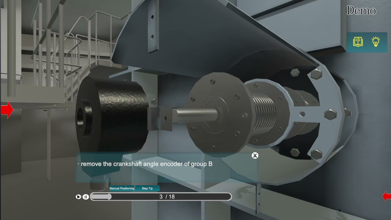 18. Crank Angle Encoder Disassembly - MAN B&W 7S80ME C9.2