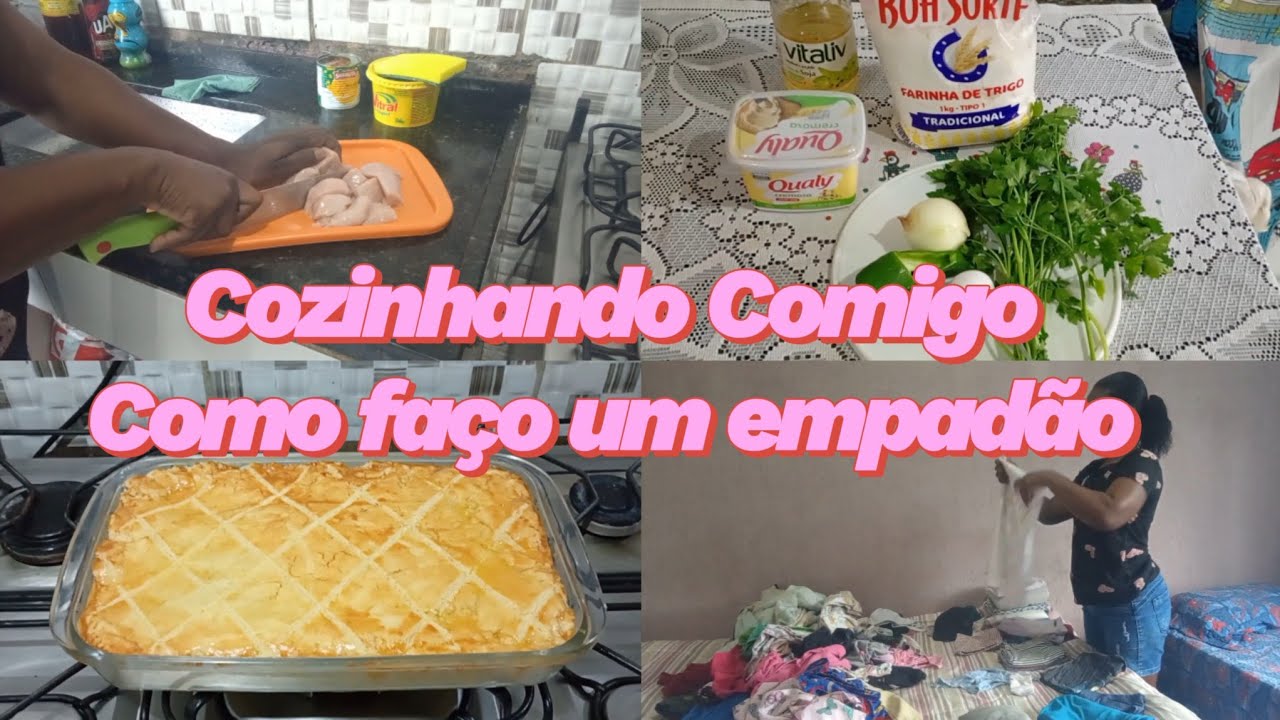 EMPADÃO GOSTOSO 😋 + CUIDANDO DO LAR| Dona de casa.#donadecasareal #motivação 