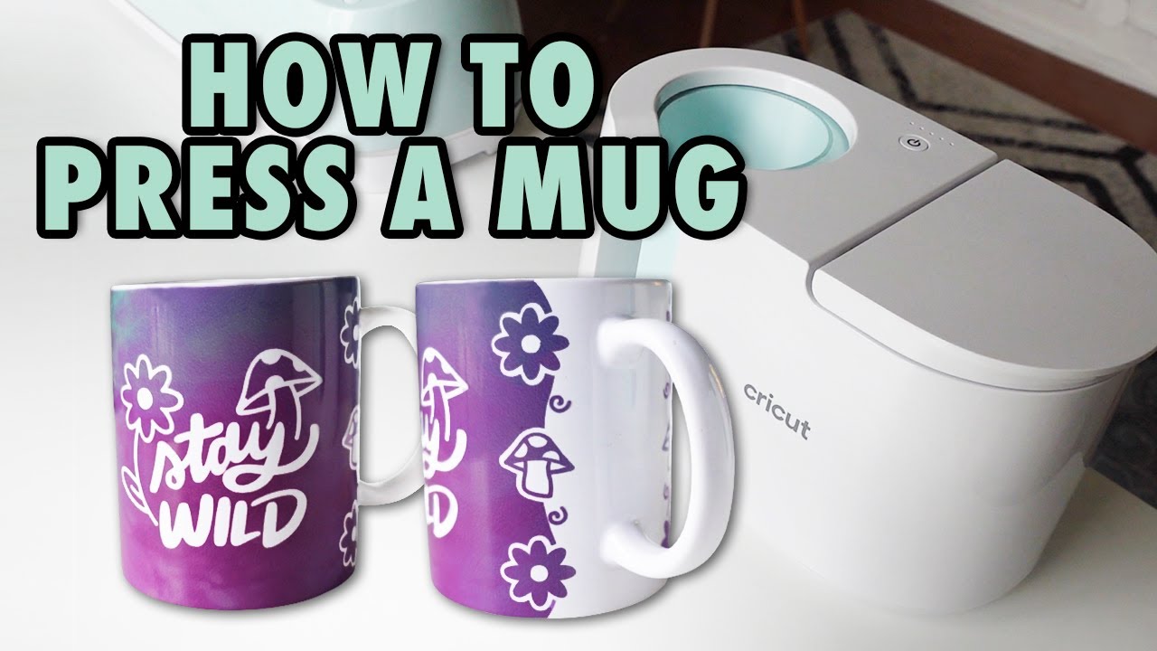 Как прессовать кружку с помощью Cricut Mug Press