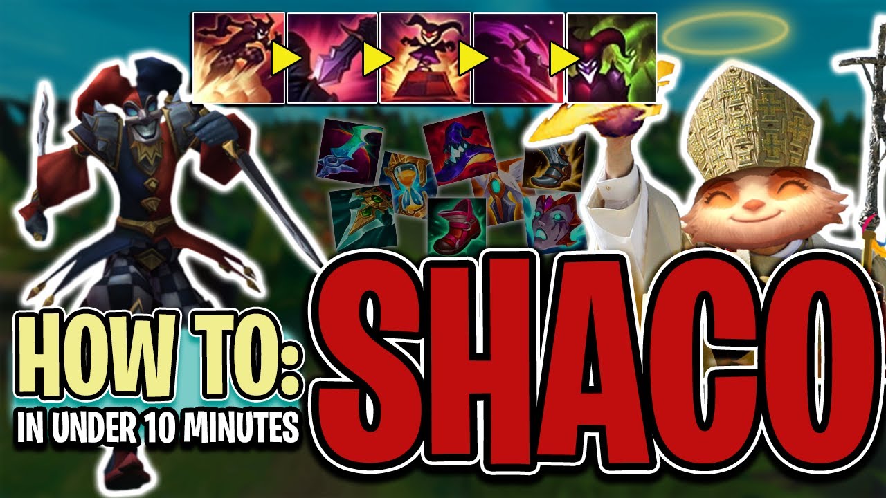 How to play Shaco in 10 minutes or less - League of Legends Quick Guide