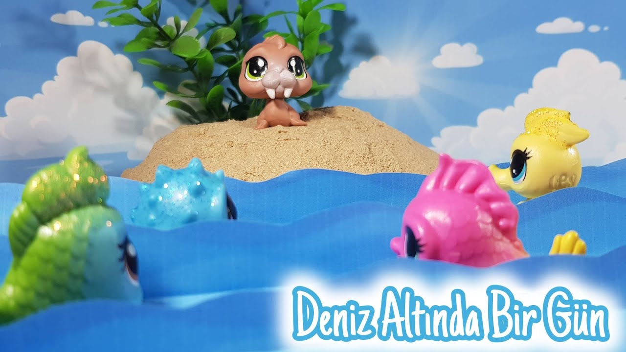 ❥Minişler: Denizin Altında Bir Gün🐳 || LPSEM miniş videoları izle - Çocuk videoları