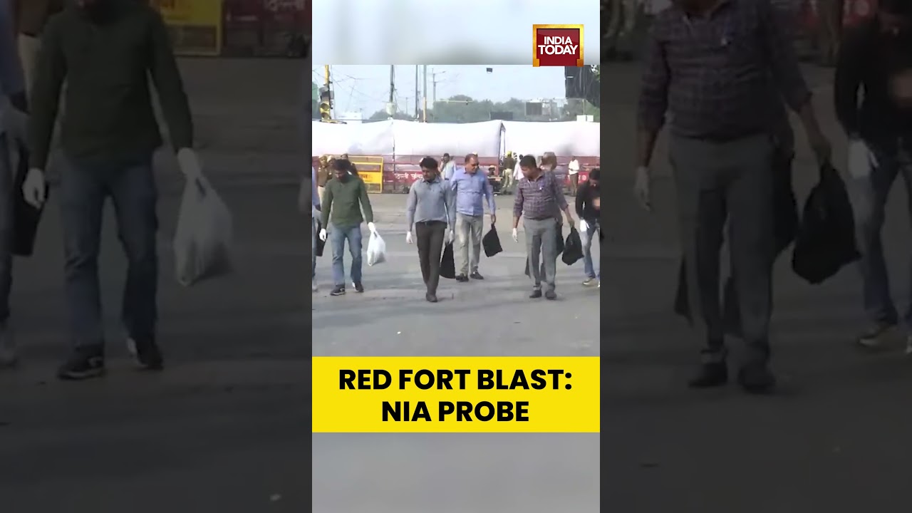 #RedFortCarBlast in #Delhi Now Under #NIAInvestigation for #TerrorLinks | #delhiblastnews #shorts