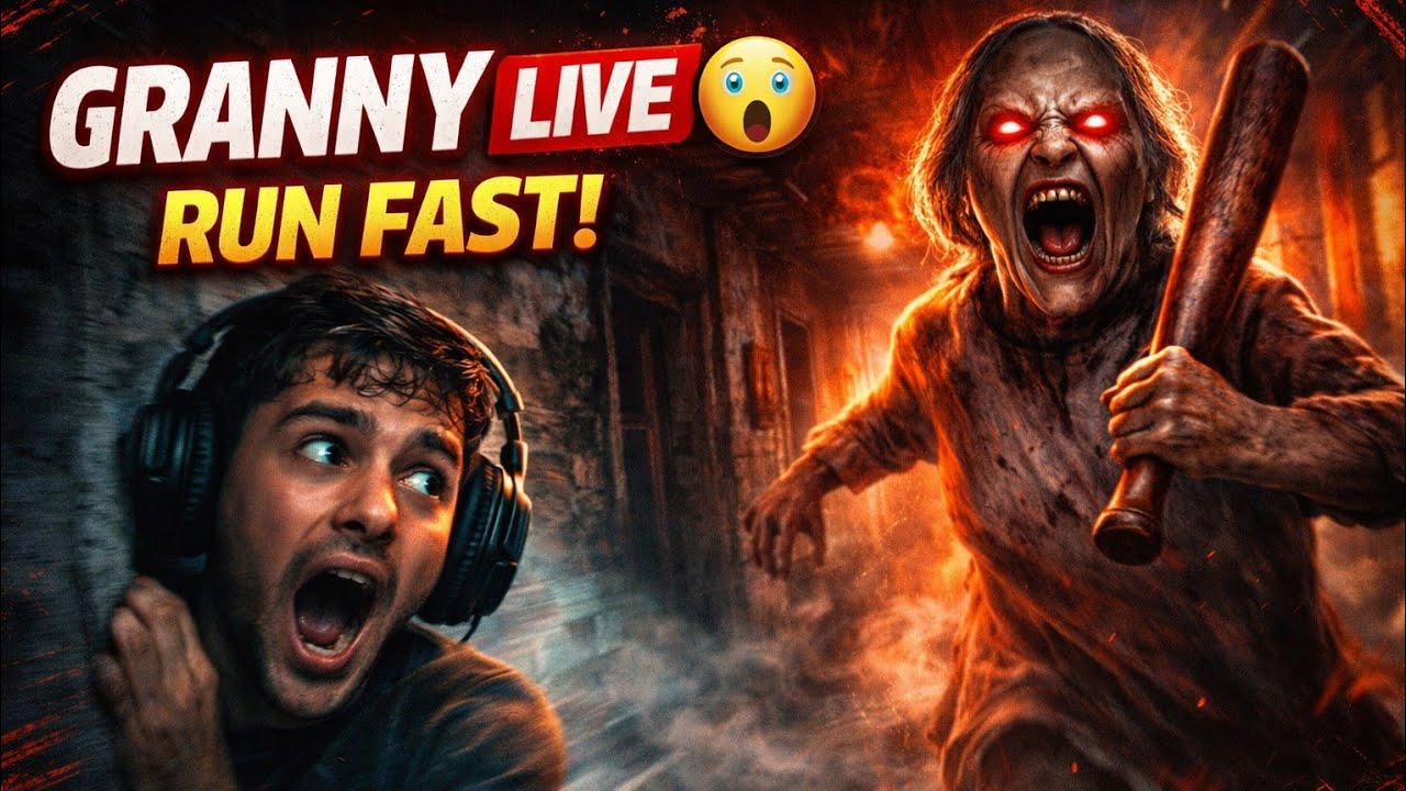 toonmilo is live🔴 GRANNY LIVE – DAR KI ASLI TEST 😱