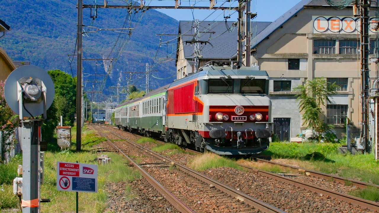 Acheminement de l'APMFS, CC6549 et voitures UIC/USI