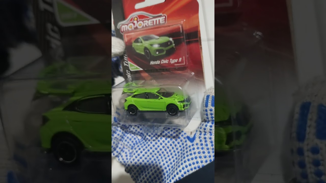Majorette Citroen C4 Cactus & Honda Civic Type R 