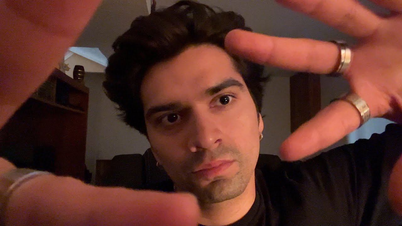ASMR Hand Movements + Up Close Whispering (Visual ASMR)