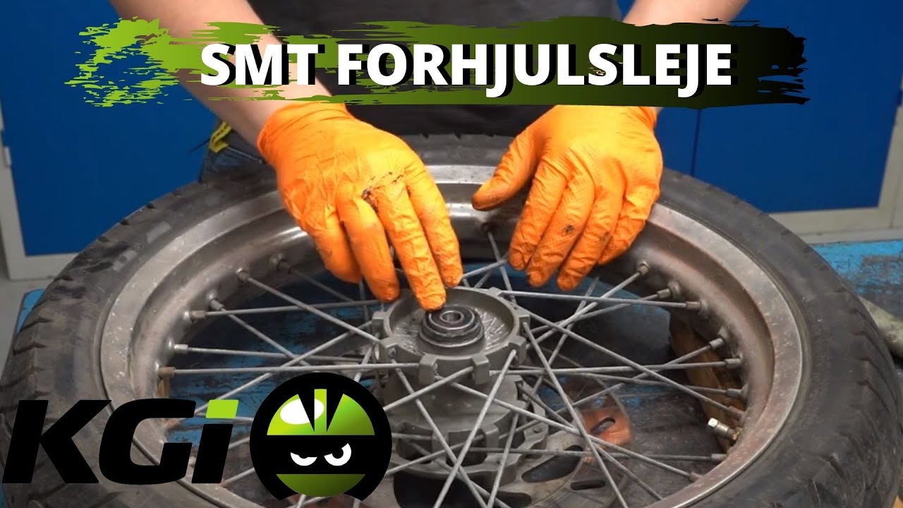 Gilera SMT - Udskiftning af forhjulslejer
