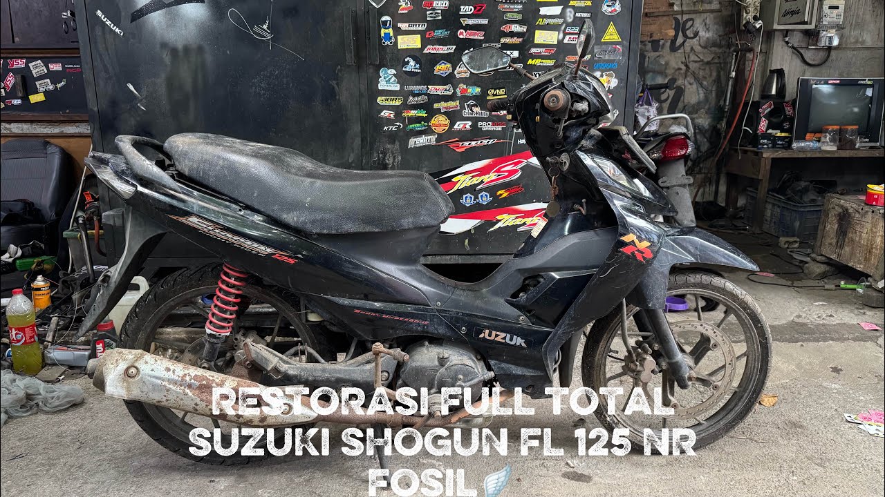 RESTORASI TOTAL SHOGUN FL125 NR FOSIL