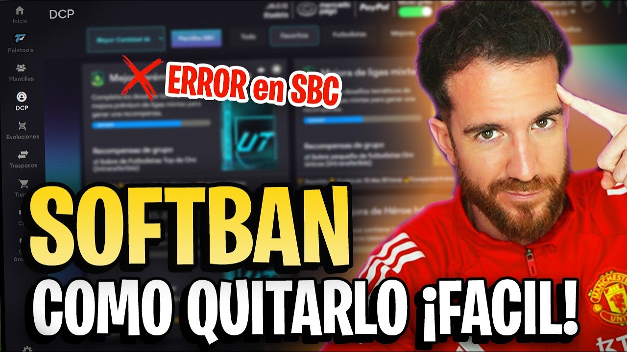 ⭐ GRINDEO: TUTORIAL para QUITAR el SOFTBAN en FC 26 ✅ SOLUCION a  No me DEJA hacer SBC en WEB APP