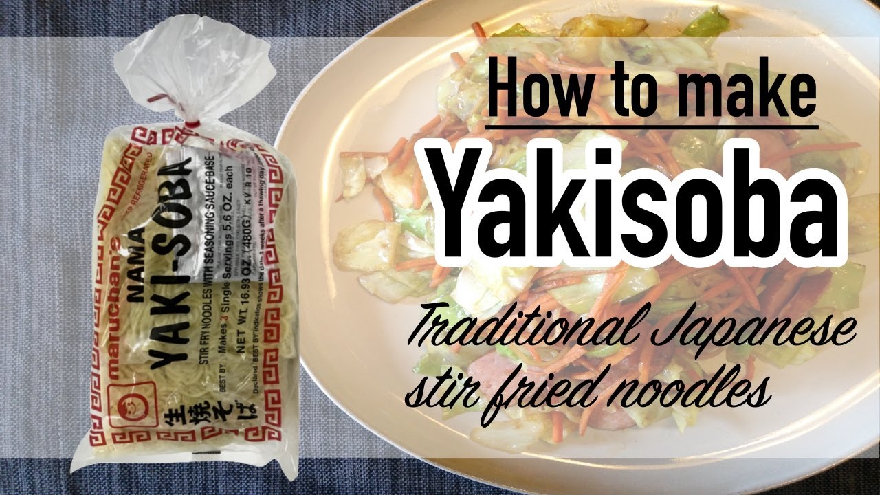 Yakisoba｜Traditional Japanese stir fry noodles