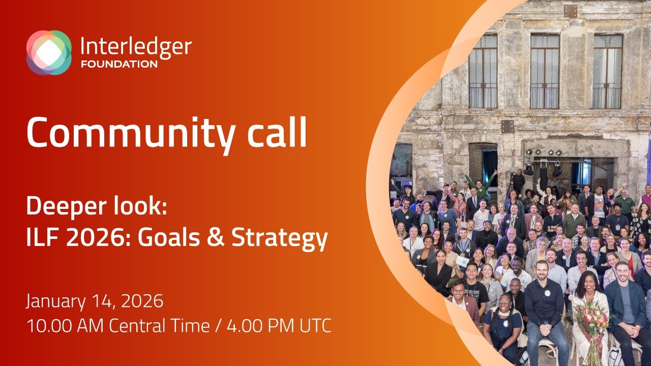 Interledger Foundation Community Call - 14 January 2026