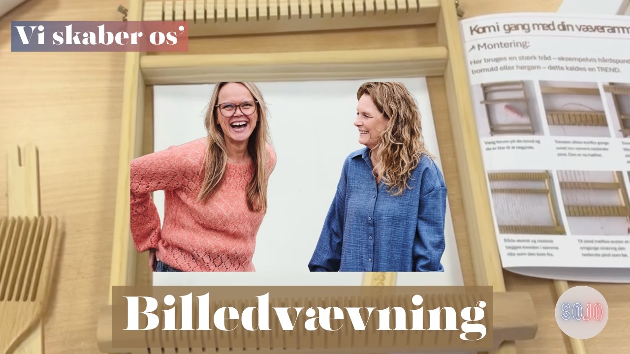 Vi skaber os – På vævekursus: Billedvævning og kreativ proces