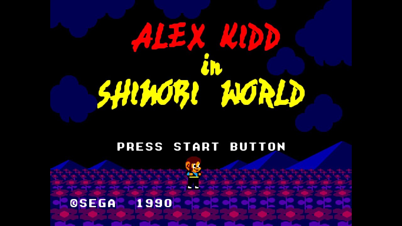 Alex Kidd In Shinobi World [Sega Master System] - 1CC (Full Game Playthrough)