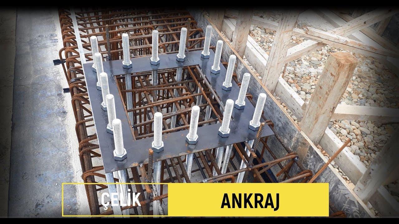 ÇELİK ANKRAJ MONTAJI nasıl yapılır ? Nelere dikkat edilir ? | #şantiye #inşaat #çelik #ankraj