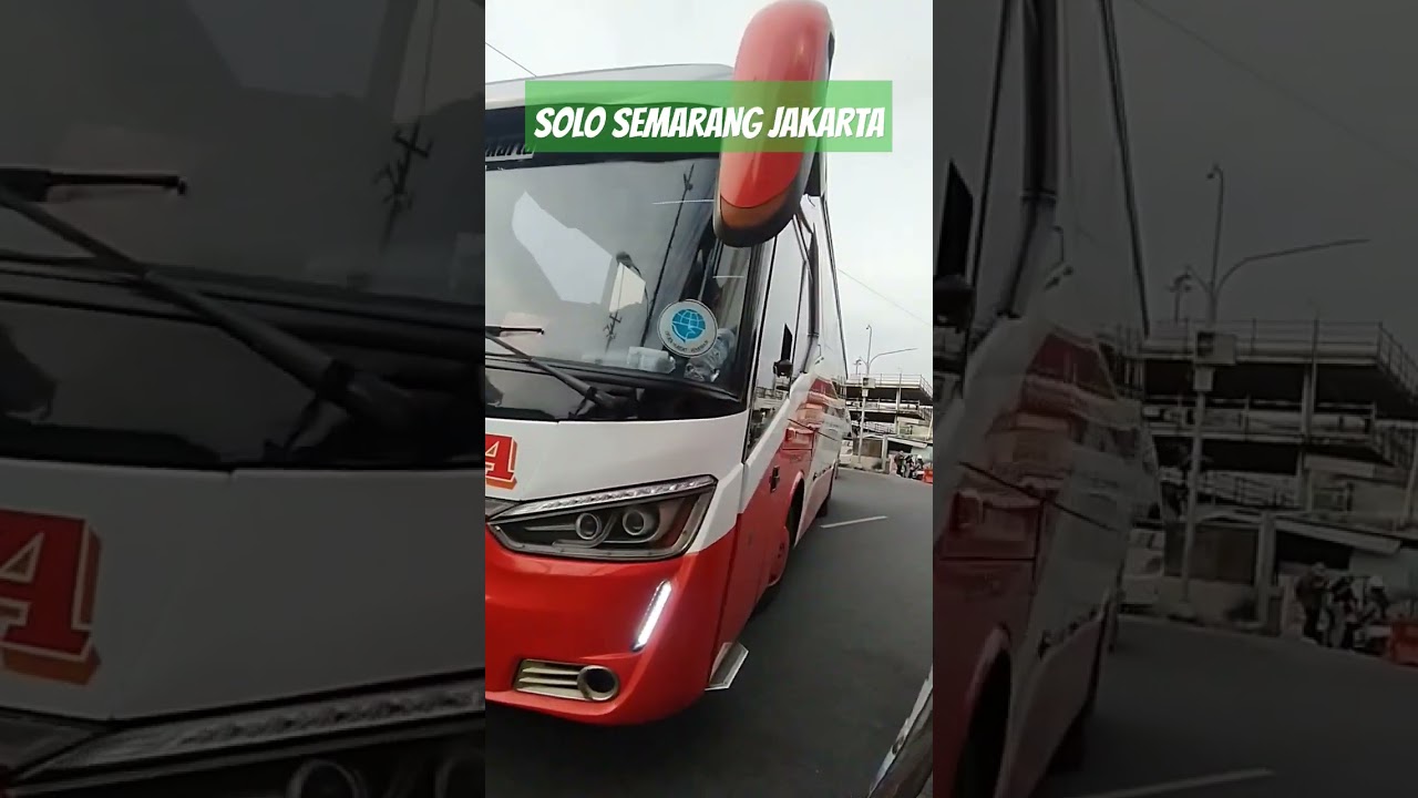BUS RAYA SOLO SEMARANG JAKARTA MELUNCUR BALIK KE GARASI #rayafanscommunity #rayafans #busraya