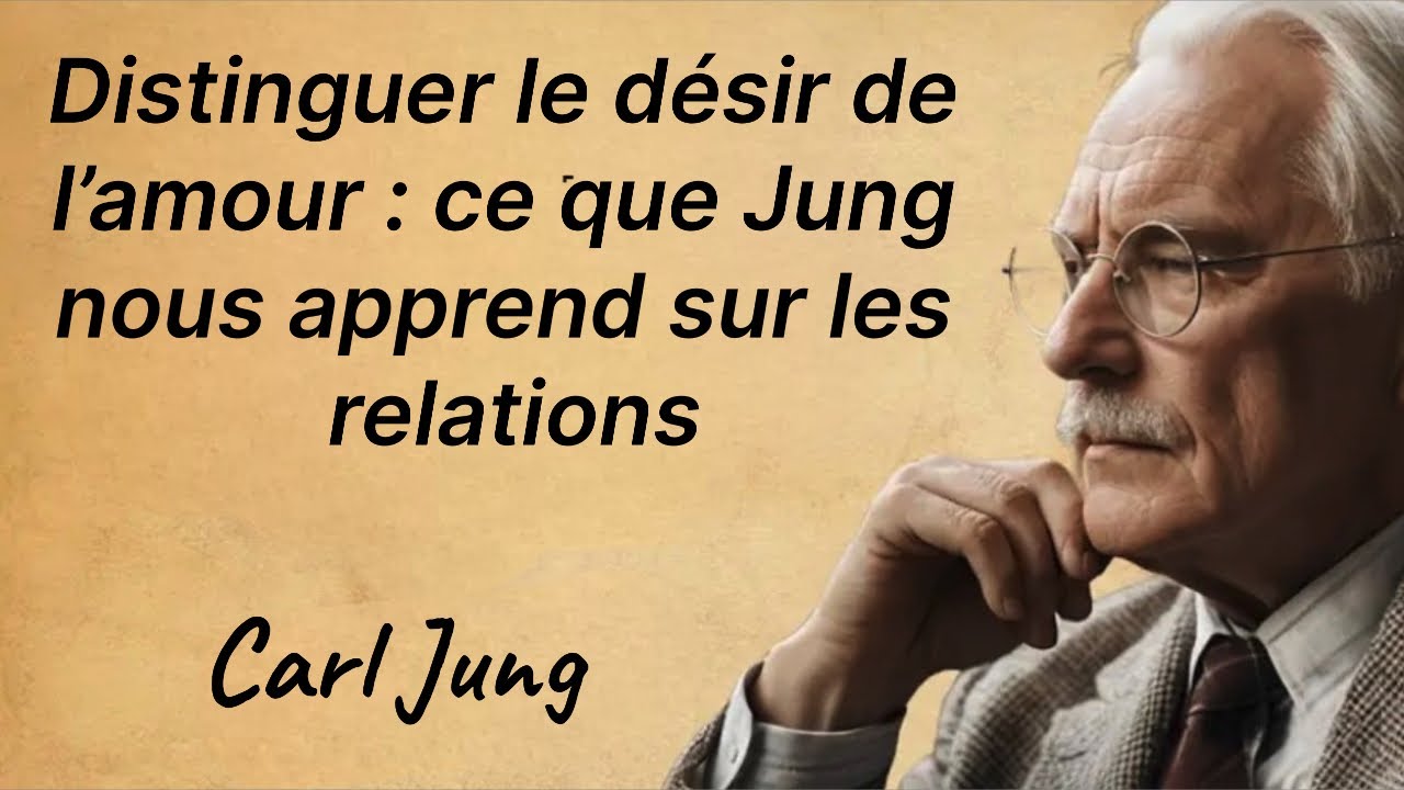 Pourquoi les hommes désirent d’abord — et aiment ensuite : Selon Carl Jung