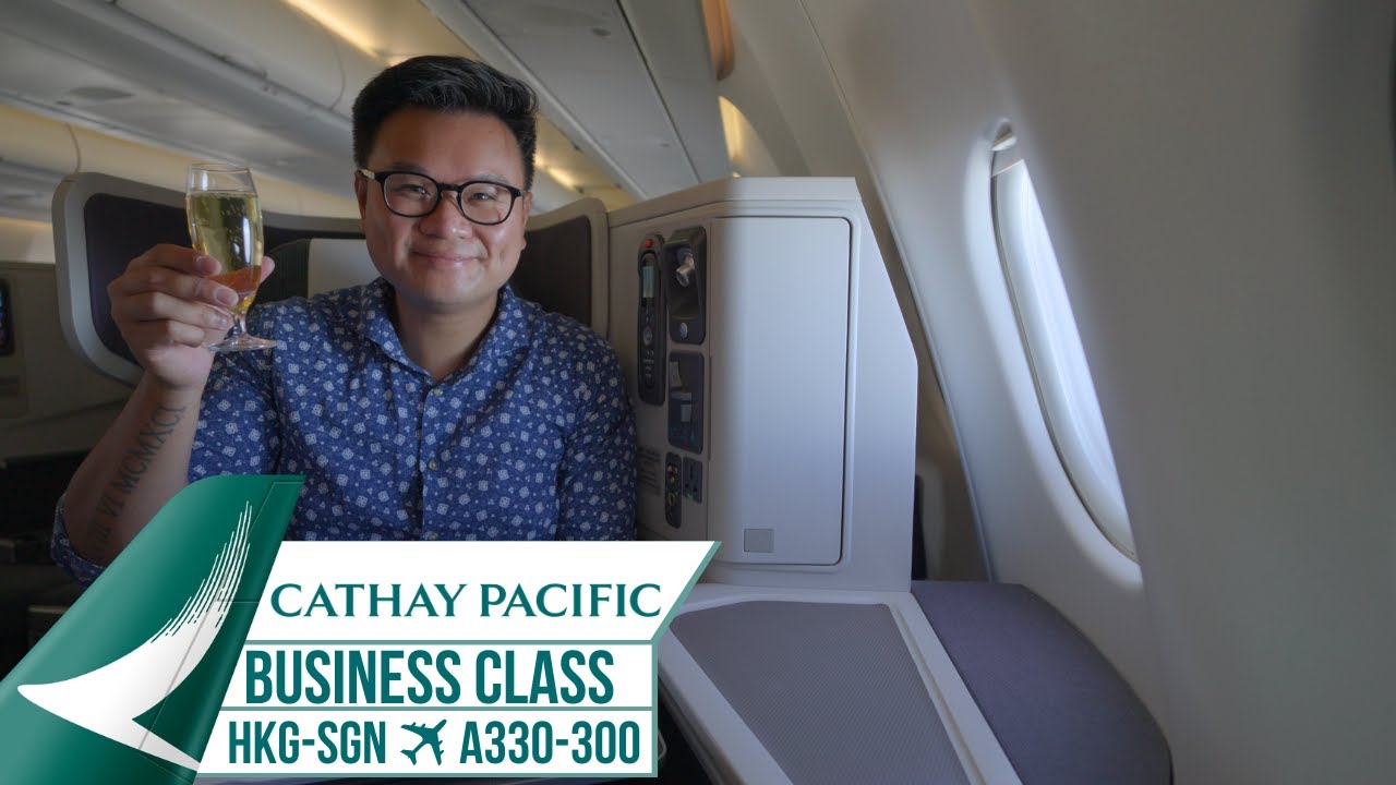Обзор бизнес-класса Cathay Pacific A330-300 · Гонконг - Сайгон