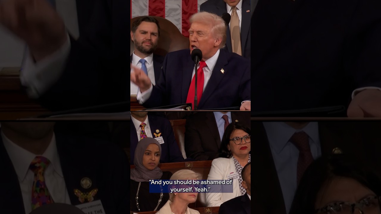 'You should be ashamed of yourself': Trump, Democrats clash during State of the Union