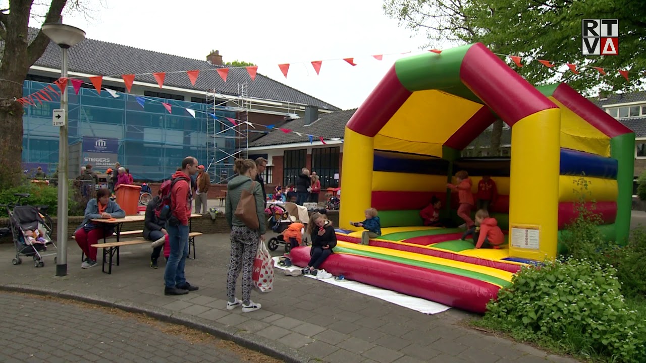 Lopen over het water in Randwijck Amstelveen